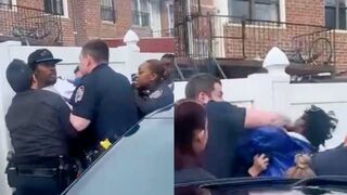 Man Gets Punched by NYPD Officer While Already Restrained By 5 Other Officers
