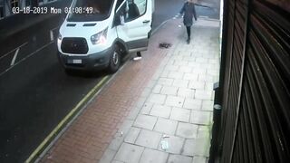 Dramatic Video Shows Thief Dragging 80-Year-Old Man Along Road