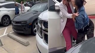 Woman Assaults Nurse Over A Parking Space, Then Pretends To Be Victim When Nurse Fights Back