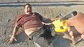  Man Goes Crazy After Getting Tased By Police!