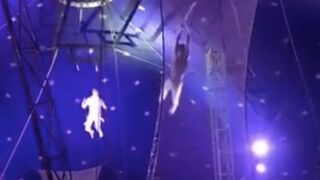 SCARY: Circus Acrobat Falls 20 Feet During Performance