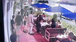 Miami Bitch Picks On Wrong Restaurant Patrons