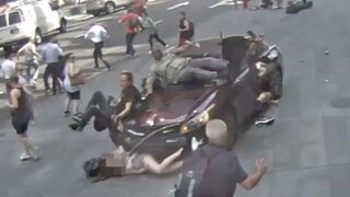 Video Compilation of The Times Square Driving Rampage Released ... 1 Killed, 20+ Injured!