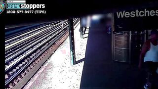 New York Police Release Video Of Man Pushing Woman Onto Subway Tracks