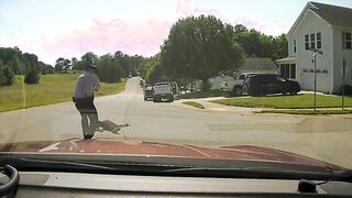 Dashcam Shows Trooper Shooting a Man Who Came Out Of His Car With a Gun in His Hand