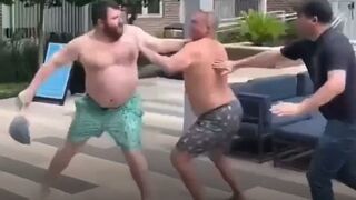 LOL: The Drunk Dad-Bod Pool Fight