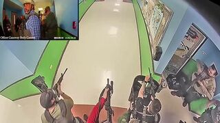 New Video From The Uvalde School Shows Police Using Hand Sanitizers & Running Away From Gunshots!