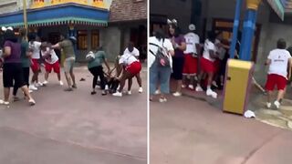 Massive Brawl Breaks out Between Families at Disney World, One Person Hospitalized