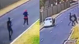 Woman Fights For Her Life After a Man Tries to Kidnap Her While Jogging in Broad Daylight!