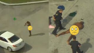 Naked FL Man Does Push-Ups After Attempted Robbery At Gas Station!
