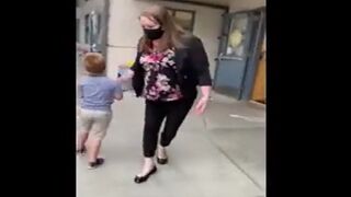 A California School Calls Police on 4 Year old Refusing to Wear Mask.