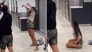 Girl Seemingly Gets Possessed by Satan after Her Flight was Cancelled