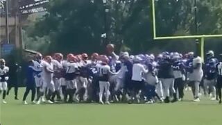 Rams, Bengals Joint Practice Erupts Into Massive Brawl, Aaron Donald Swings Helmet!
