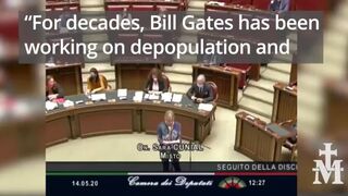 WELL DAMN: Italian Parliament Call out Bill Gates for Crimes Against Humanity,
