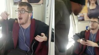 Man Stabbed on an LA Train for Rapping out Loud and Annoying Passengers!