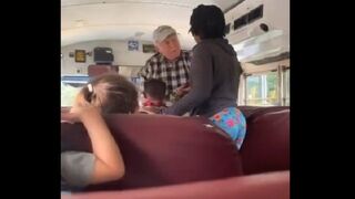 Elderly School Bus Driver Fired For Getting Physical with Two Black Kids