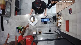 Man Not Happy with How his Food was Made.... Attacks Hibachi Worker.