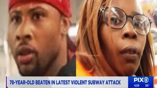 They Beat a 78 Year Old Man Blood on a NYC Subway Because he Asked Them to Turn the Music Down