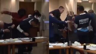 Murder Victim’s Twin Brother Attacks Suspect in Court After Seeing Video of The Execution.