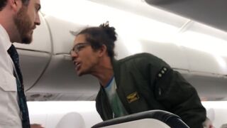 Idiot Tries Pulling Race Card.... Still Gets Thrown off Plane