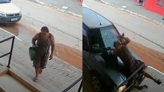 Elderly Woman Gets Hit by a Car While She Was Walking to a Store