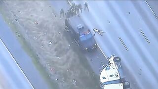 Man Who Hijacked a Semi Then Rolled It is Shot by Washington State Police