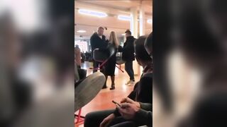 Karen Steals Chair From Student, Student's Dad Delivers Some Equal Rights