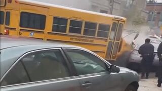 NYC is an Absolute Shithole! WOW! Bus Driver Loses his Mind.