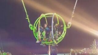 Another Carnival Disaster Caught on Tape... Slingshot Ride