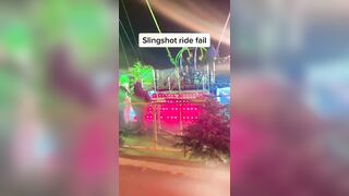 Another Carnival Disaster Caught on Tape... Slingshot Ride
