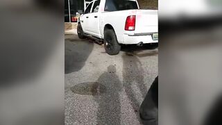 Guy Catches a Catalytic Convertor Thief in the Act... Regulates on Him