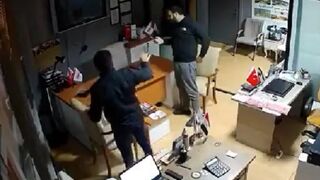 Employee Pleading With His Boss Before Jumping Out Of 7th Floor Window