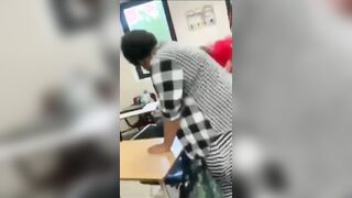 Student Beats Up The Substitute Teacher in Class!