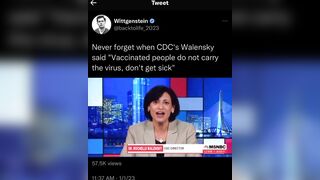 Never Forget! When the CDC Said This! #ArrestThemAll