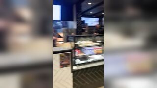 Woman Jumps The Counter at McDonald's, Screams Like A Banshee, Makes Own Burger