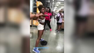 Hood Rats Attack a Woman in Walmart and Things Get Crazy Fast.