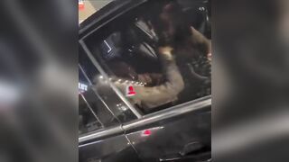 Girl is Carjacked by her Own Friend after Argument and Fight at a Gas Station