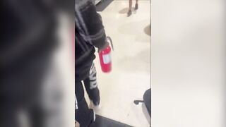 High School Student Smashes Fire Extinguisher On Other Student's Head, Nearly Killing