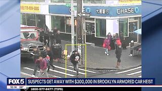 SCORE: Thieves Get Away With $300K From a Brinks Truck in Brooklyn!