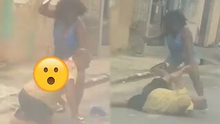 Woman Stabs Her Boyfriend Multiple Times In Broad Daylight