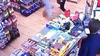 Karen Gets Humbled by Store Worder after She Tried Attacking Her.