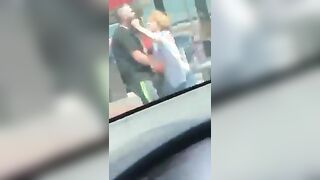Grown Man Knocked out by a Teen Following Parking Lot Dispute