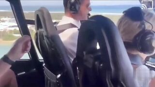 Scary Video Inside Cockpit Shows Moment Two Helicopters Collide
