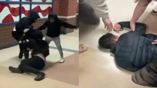 8 Students Charged after High School Brawl Broke Out Leaving 1 Nearly Paralyzed!