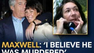 Ghislaine Maxwell Claims That Jeffery Epstein Was Murdered in New Jail Interview!