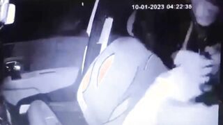 Uber Driver Gets Attacked With a Brick!