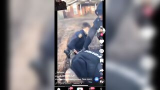 Memphis Cop Punches Man In The Back Of The Head During Arrest!