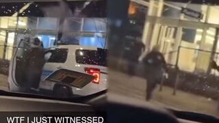 Chicago Man Tries to Steal Cop Car Right Outside Police Precinct!