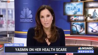 Fully Jabbed MSNBC Host Suffers Myocarditis Episode, Blames The Common Cold