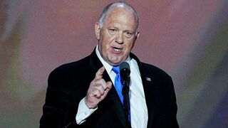 Tom Homan: "Call me what you want. I don't care." Man: "Traitor!" Homan: "You know